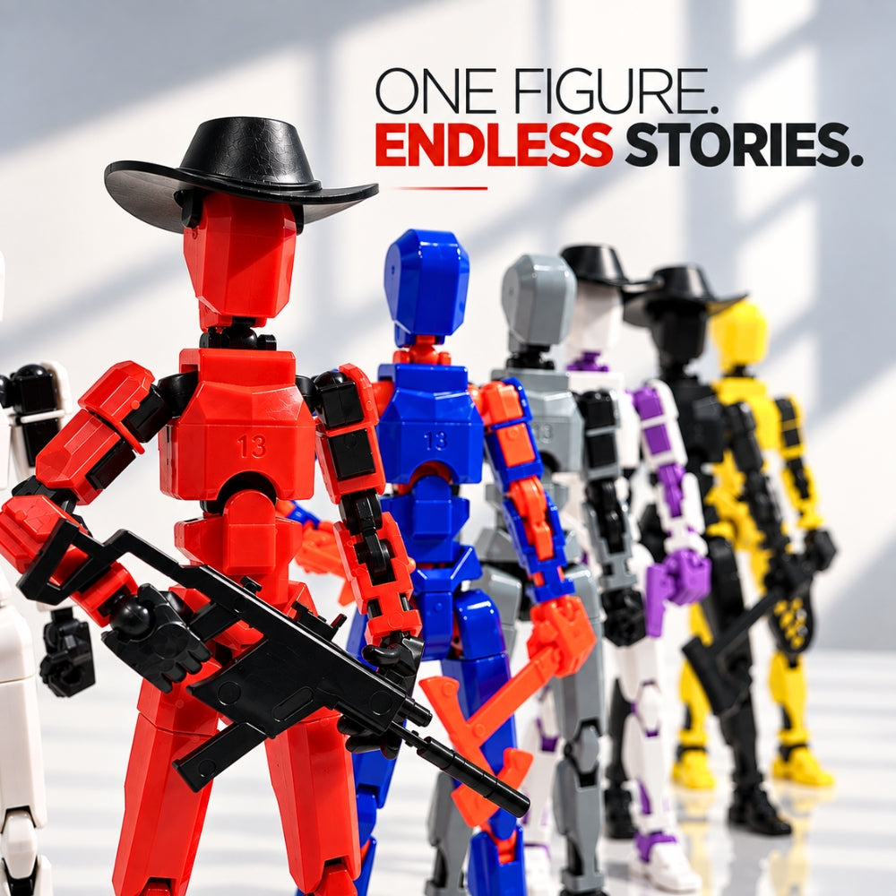 Dummy 13 | Buildable & Fully Movable Action Figure