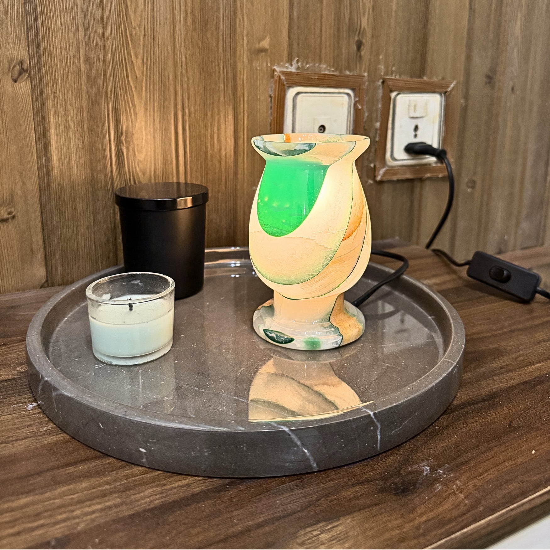 Luma Marble Onyx Lamp