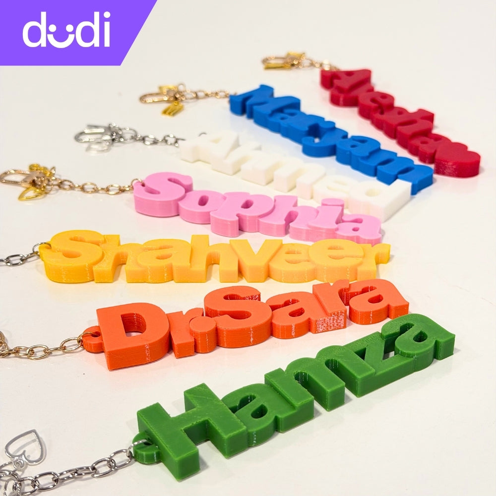 Personalized Name Keychains With Charms