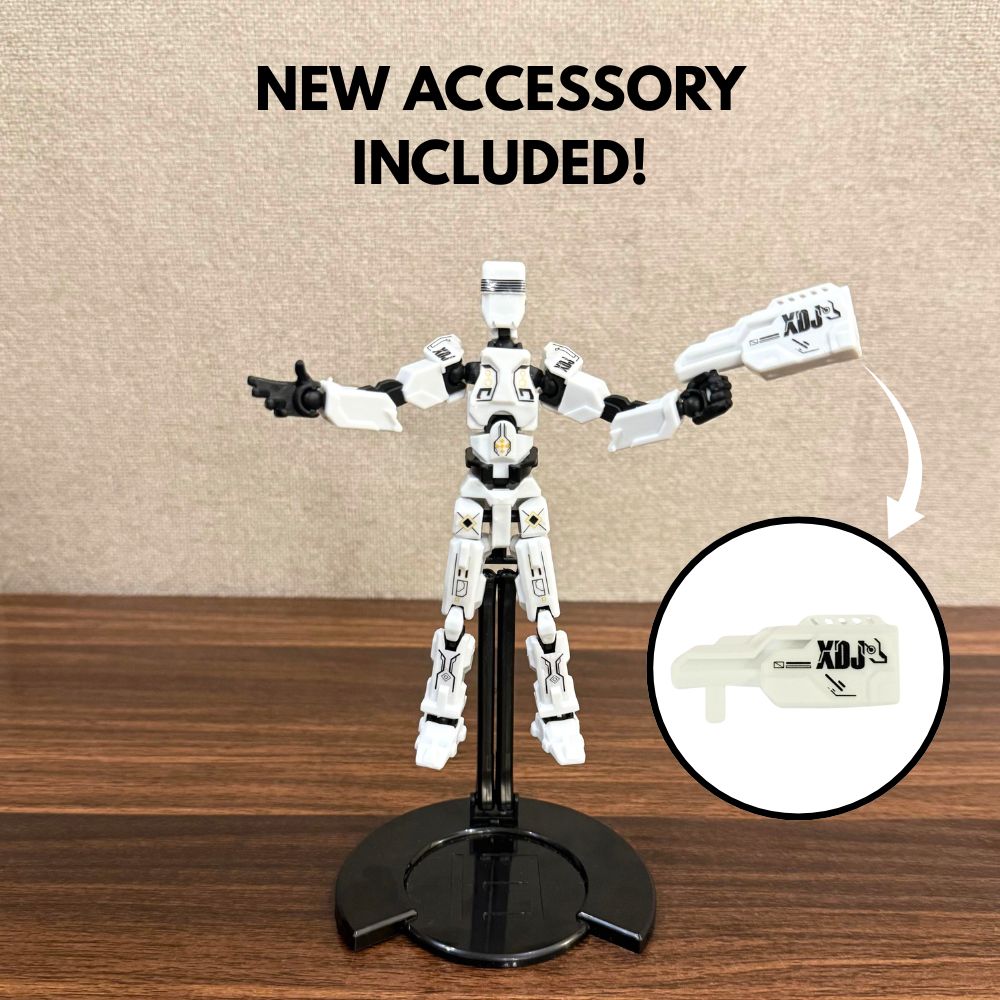 Dummy 9 Multi-Jointed Movable Robot Action Figure