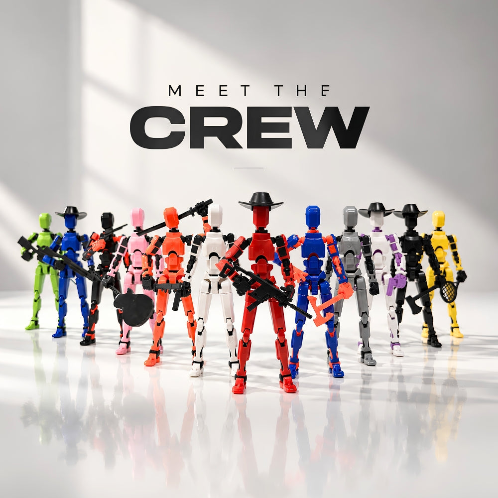 Dummy 13 | Buildable & Fully Movable Action Figure