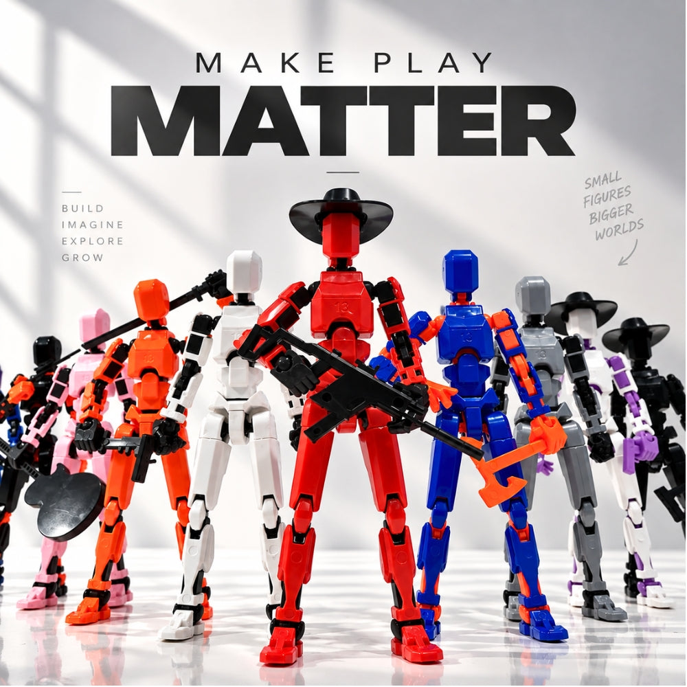 Dummy 13 | Buildable & Fully Movable Action Figure