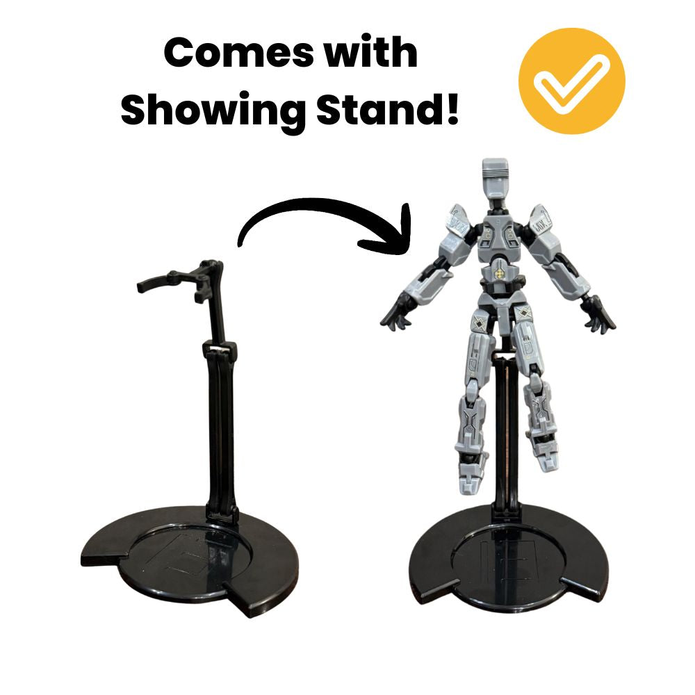 Dummy 9 Multi-Jointed Movable Robot Action Figure