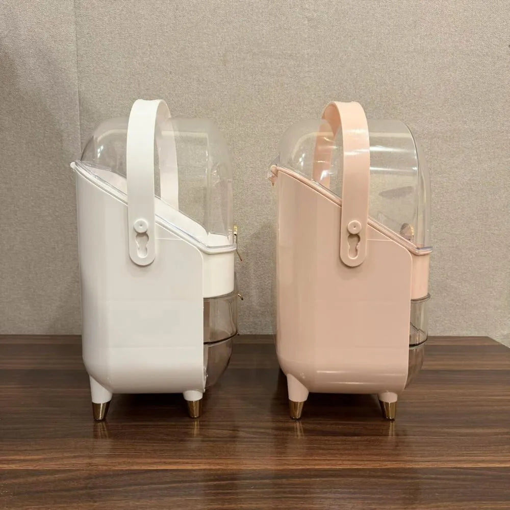 The GlamVault | Luxury Modern Makeup Organizer Box