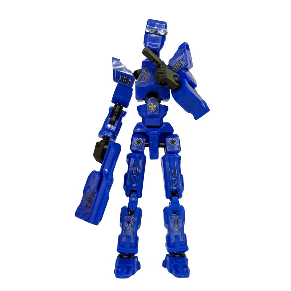 Dummy 9 Multi-Jointed Movable Robot Action Figure