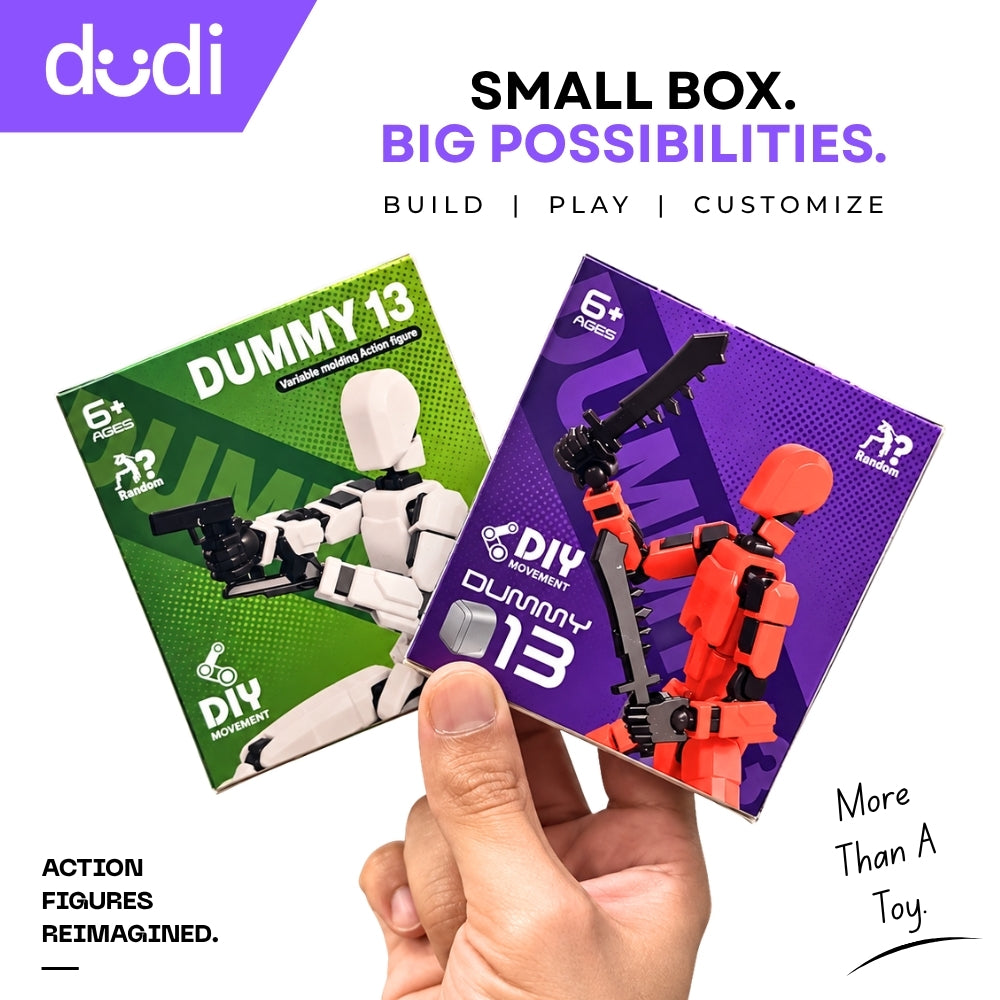 Dummy 13 | Buildable & Fully Movable Action Figure