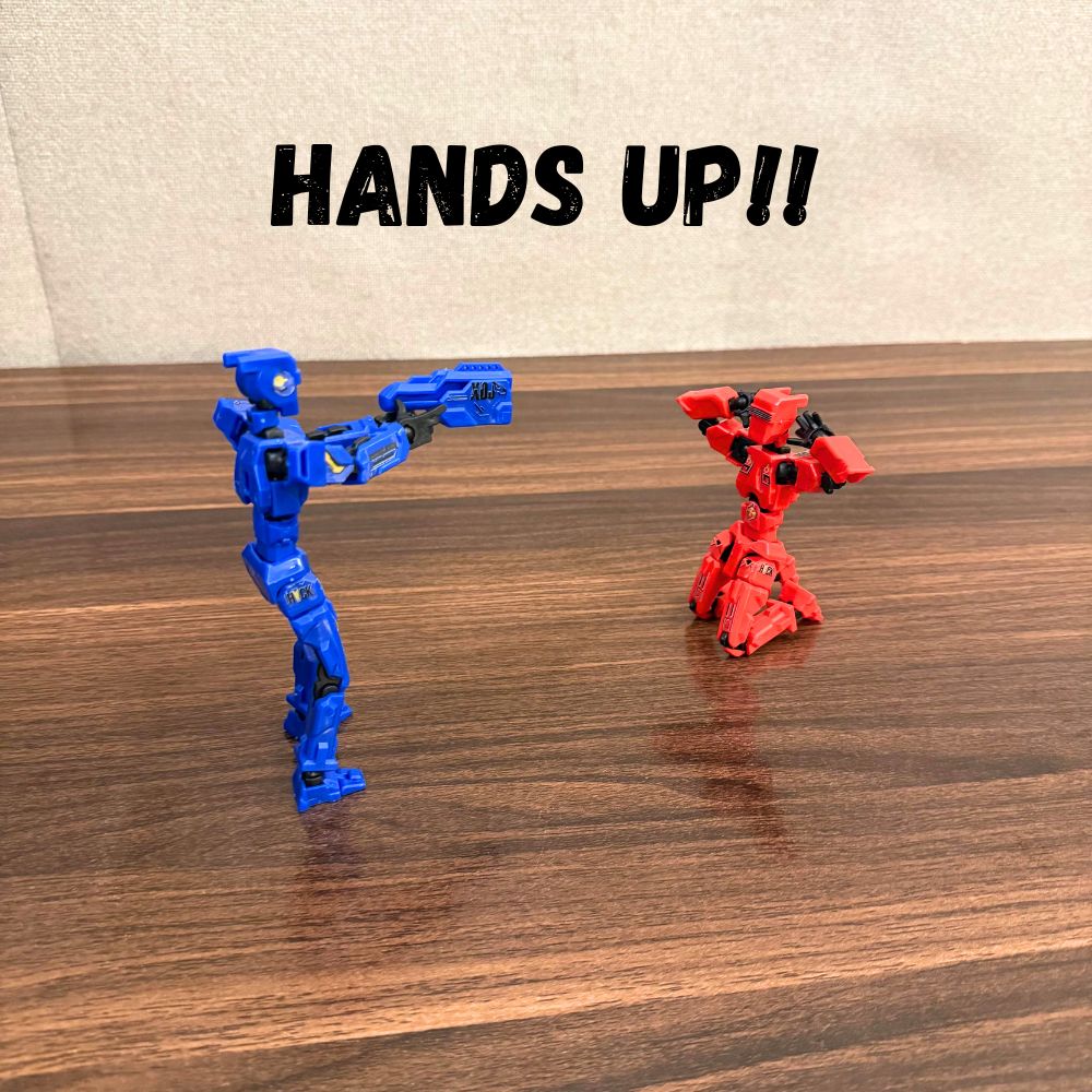 Dummy 9 Multi-Jointed Movable Robot Action Figure