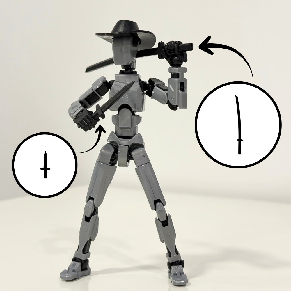 14 Pcs Extra Accessories | For Dummy 13 and Dummy 9