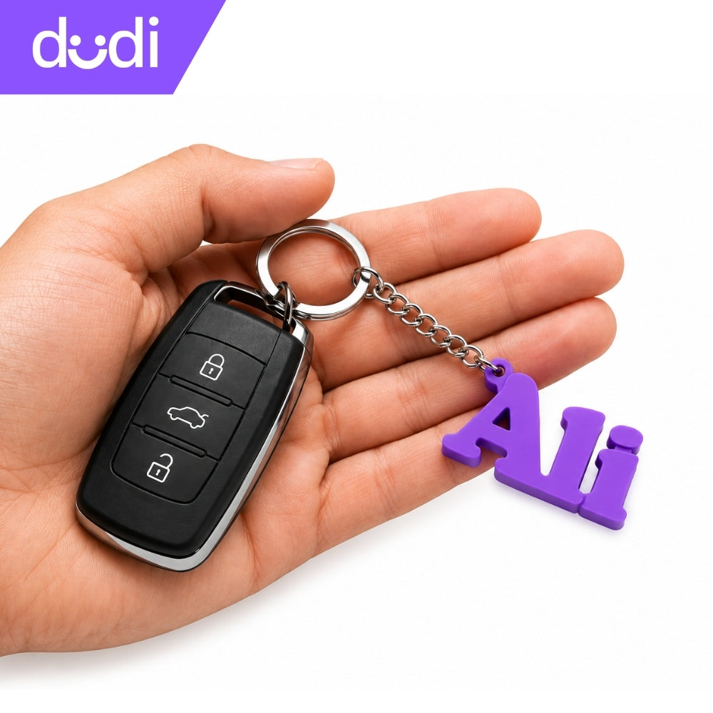 Personalized Name Keychains With Charms