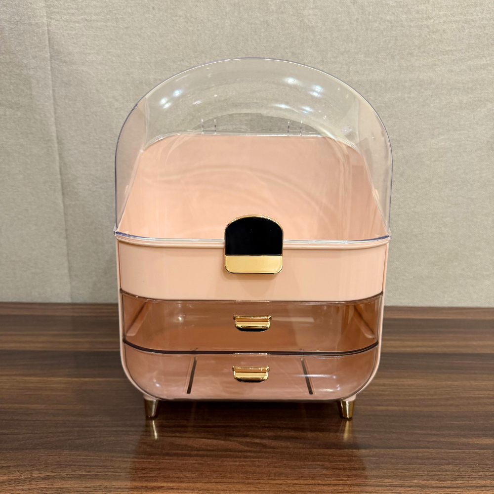 The GlamVault | Luxury Modern Makeup Organizer Box
