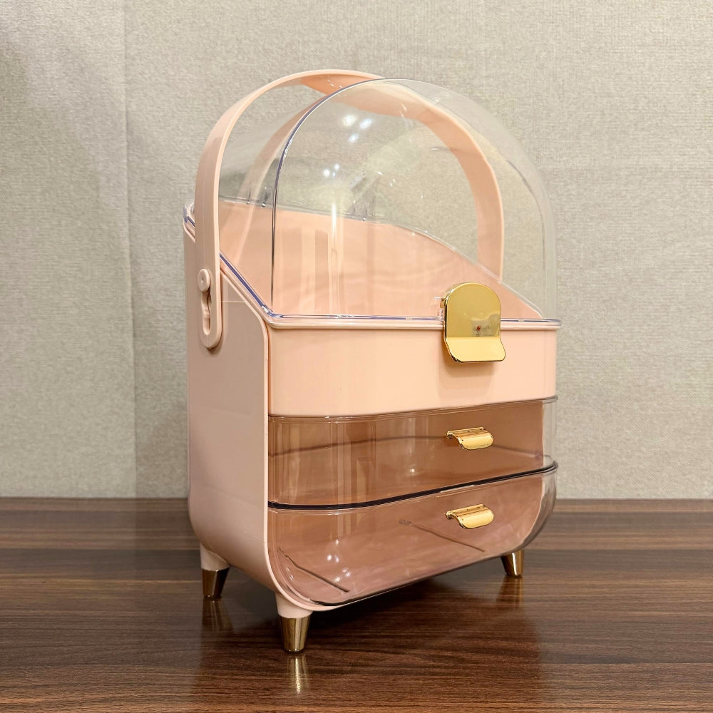 The GlamVault | Luxury Modern Makeup Organizer Box