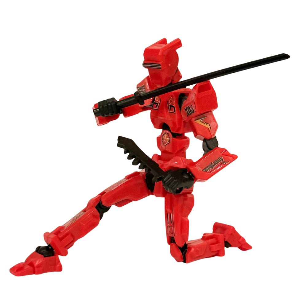 Dummy 9 Multi-Jointed Movable Robot Action Figure