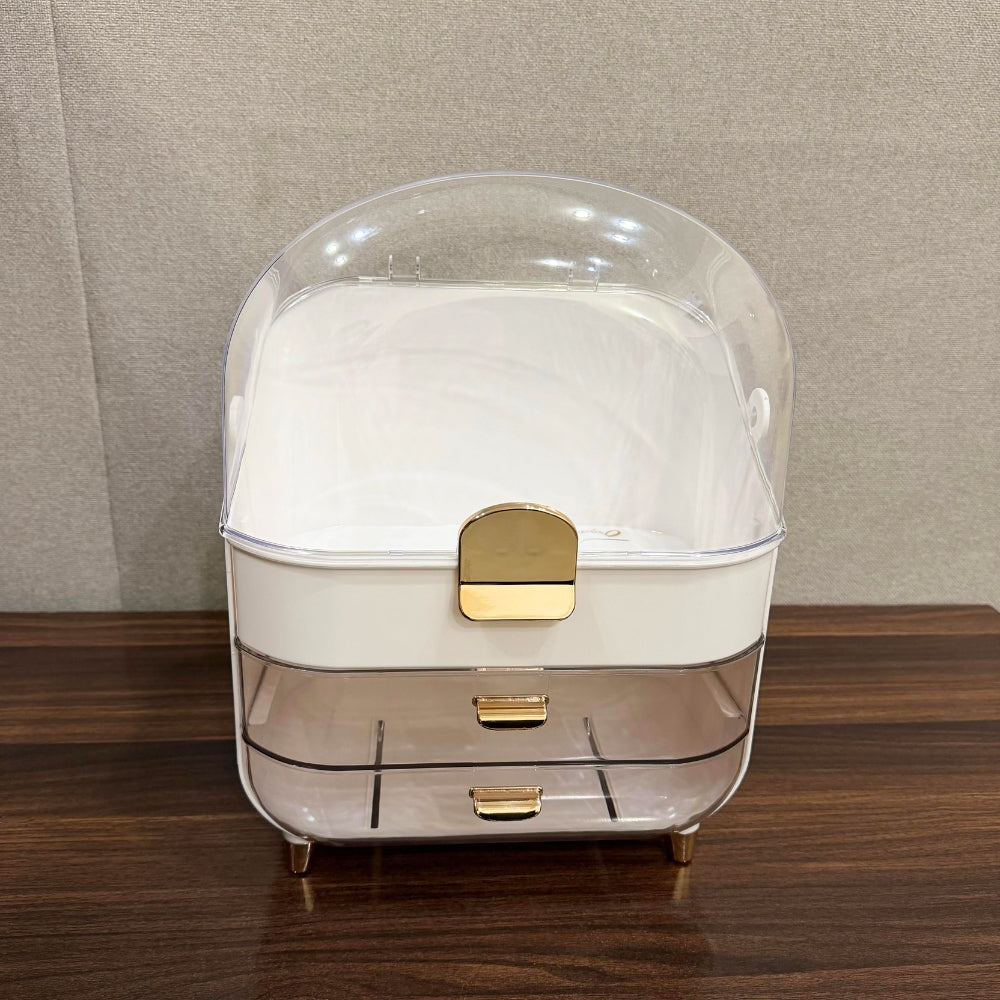 The GlamVault | Luxury Modern Makeup Organizer Box